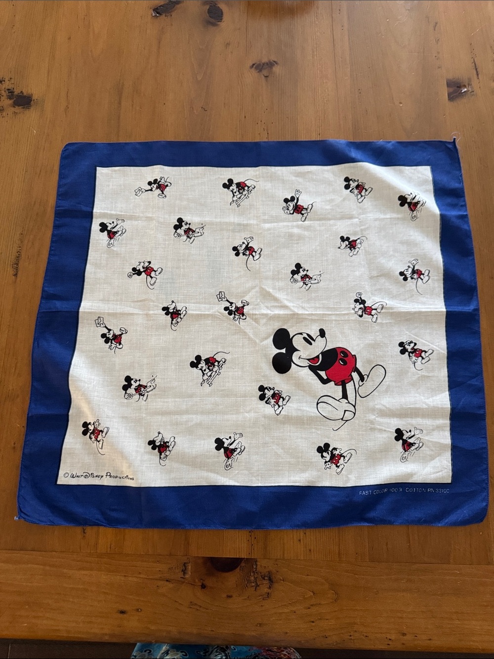 Vintage Mickey Mouse Scarf